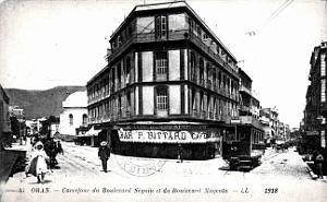 Oran - Carrefour Boulevard Seguin et Boulevard Magenta - 1918